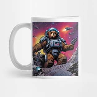 Teddy as a new recruit in the space Force Mug